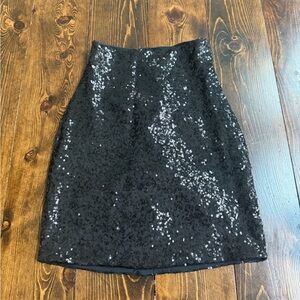 Commando Sparkling Black Pencil Skirt